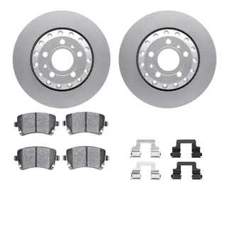 R1 Concepts WDUH1-73115 Carbon Series Brake Rotors W/ 5000 Oep Brake Pads & Hdw